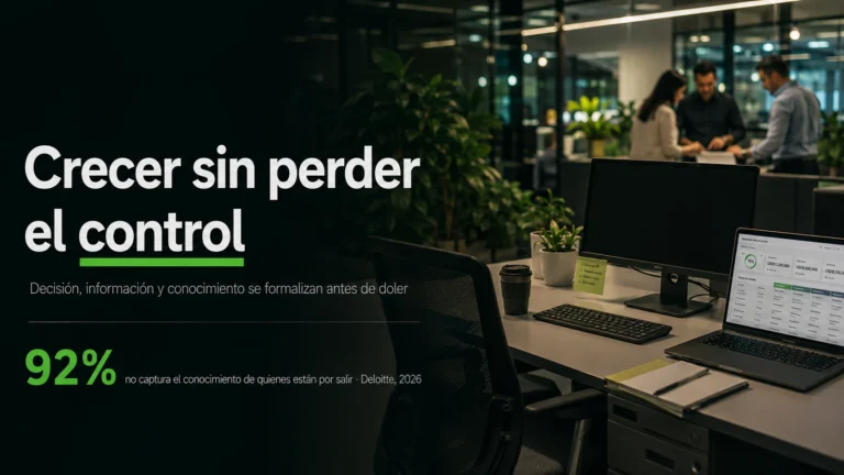 Cómo organizar una empresa en crecimiento: 3 ejes