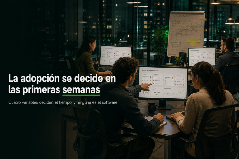 Cuánto tarda implementar un software en una empresa las 4 variables que lo deciden