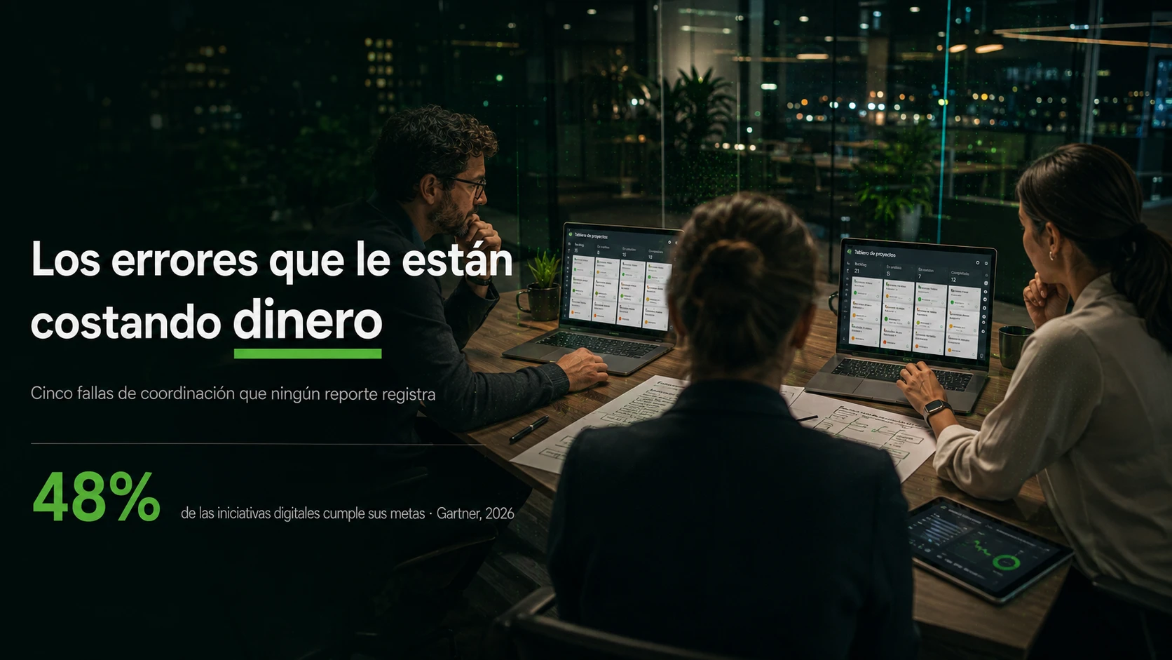 Errores de gestión de proyectos