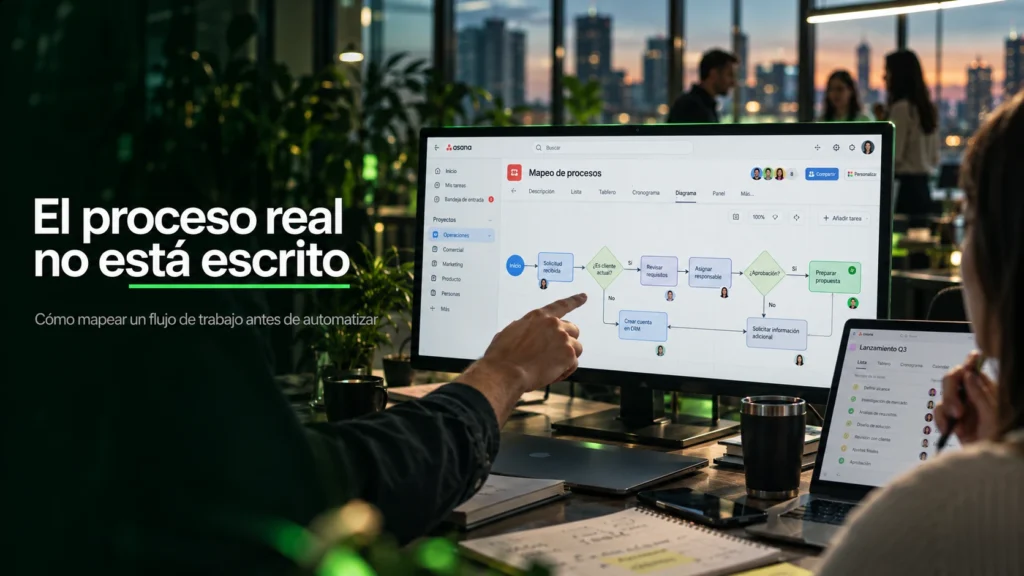 Mapear un flujo de trabajo. Qué ver antes de automatizar nada